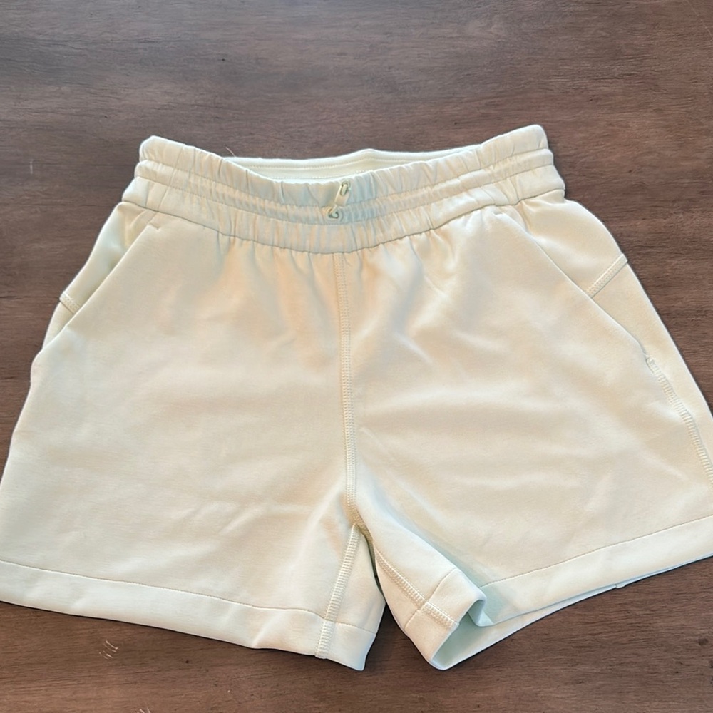Cream Casual Shorts